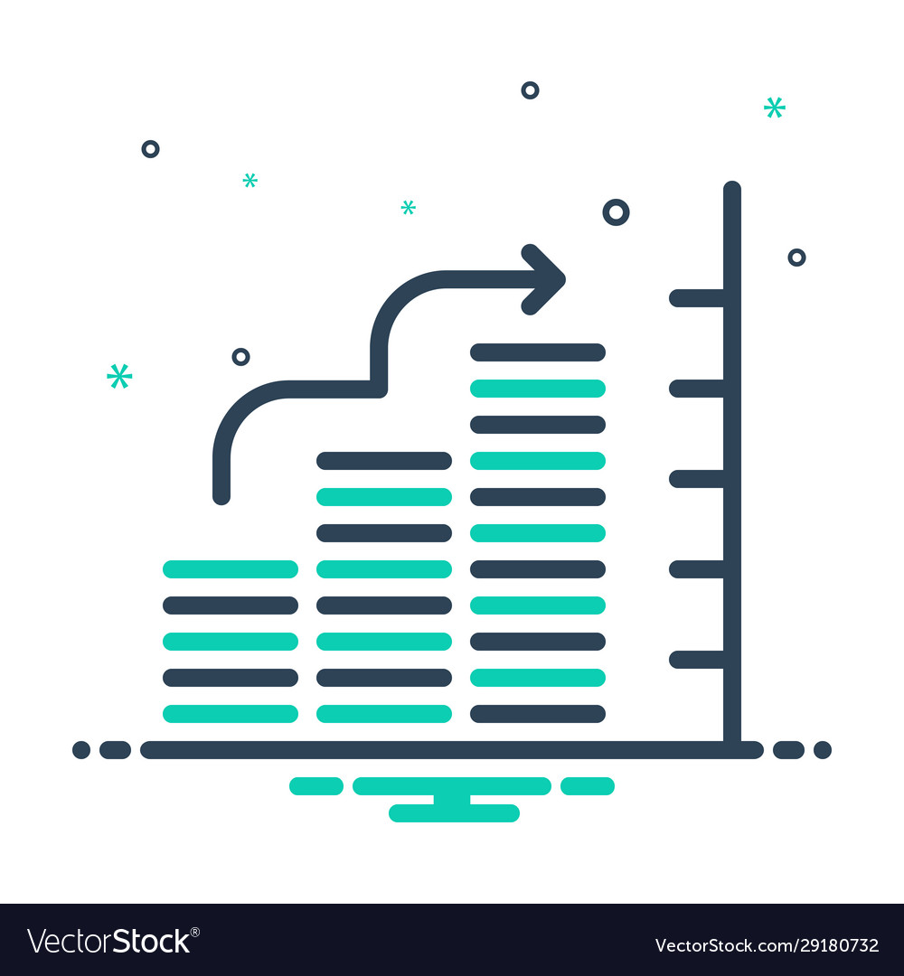 Bar chart Royalty Free Vector Image - VectorStock