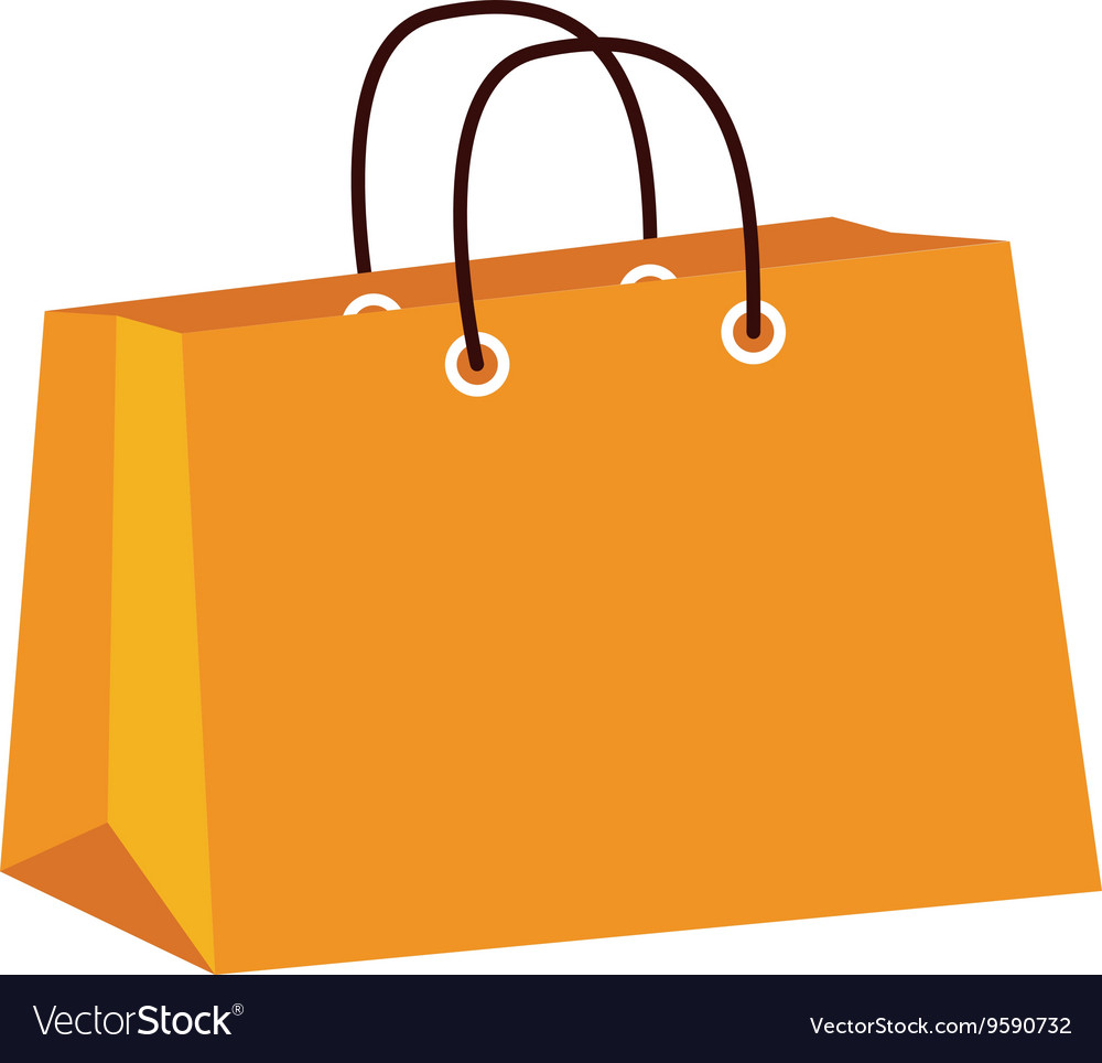 Shopping bag icon commerce design graphic Vector Image