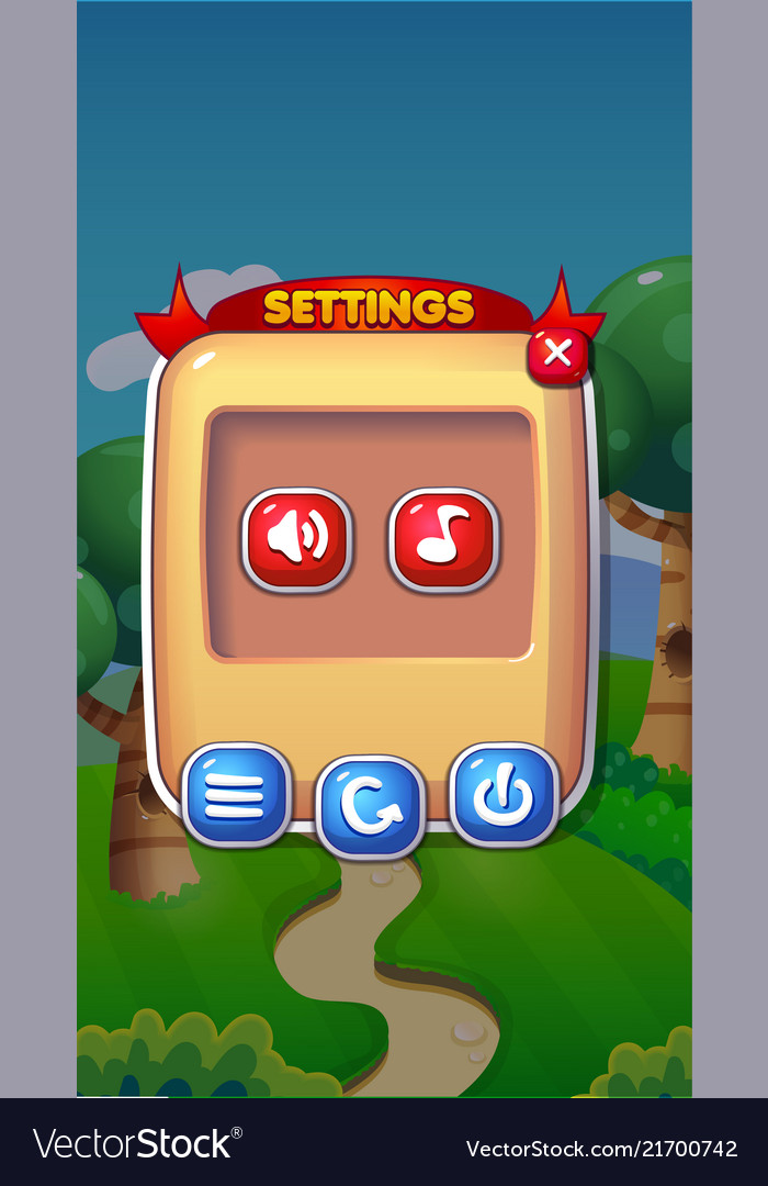 mobile game user interface