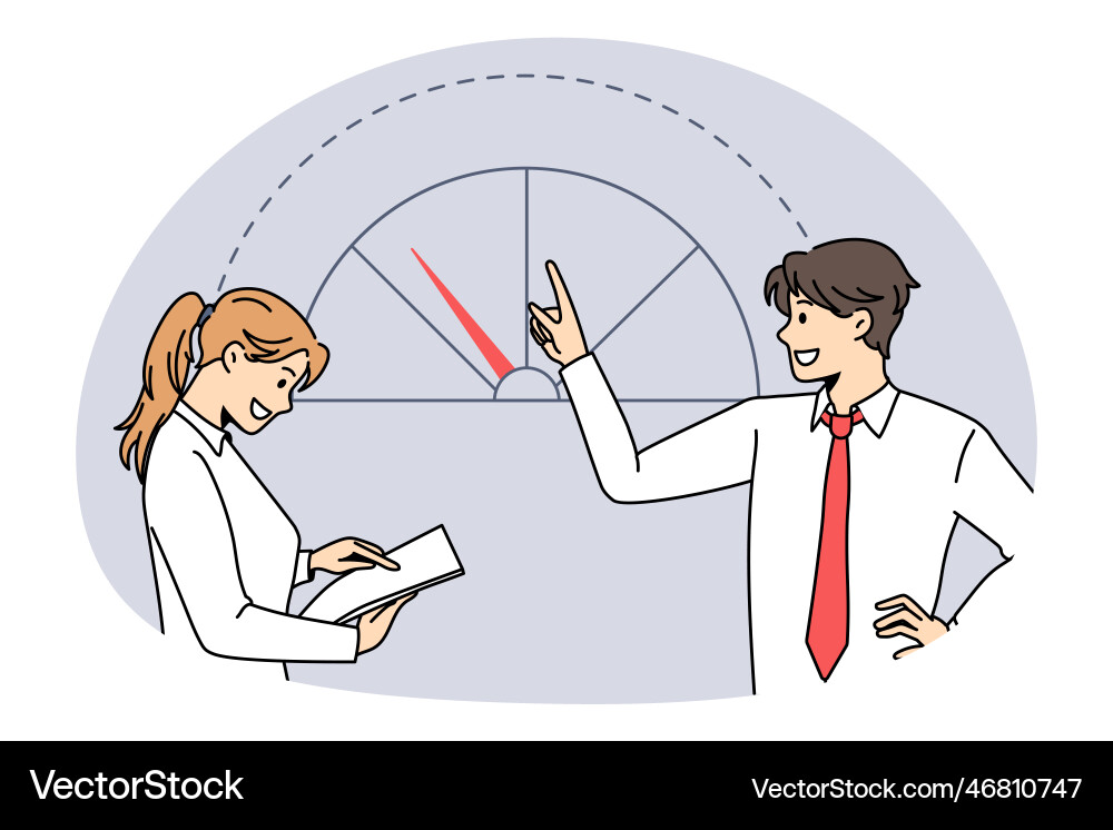 Business development and success concept Vector Image