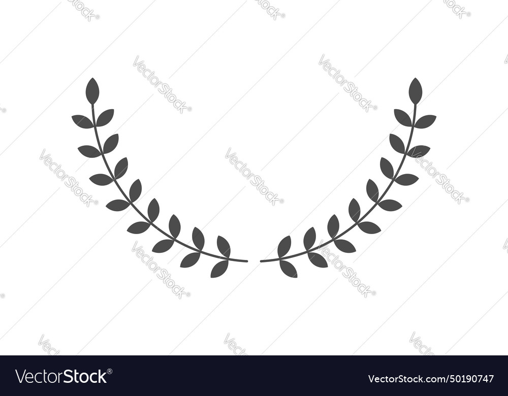 Wreath template Royalty Free Vector Image VectorStock