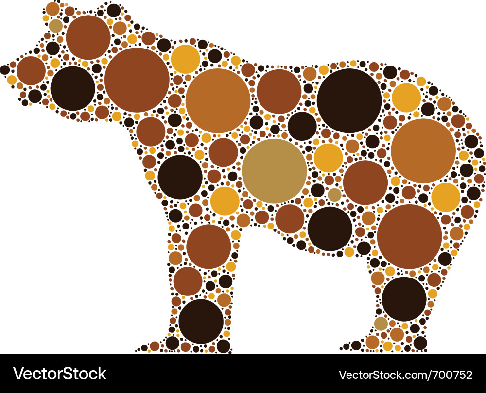 Bear Royalty Free Vector Image - VectorStock