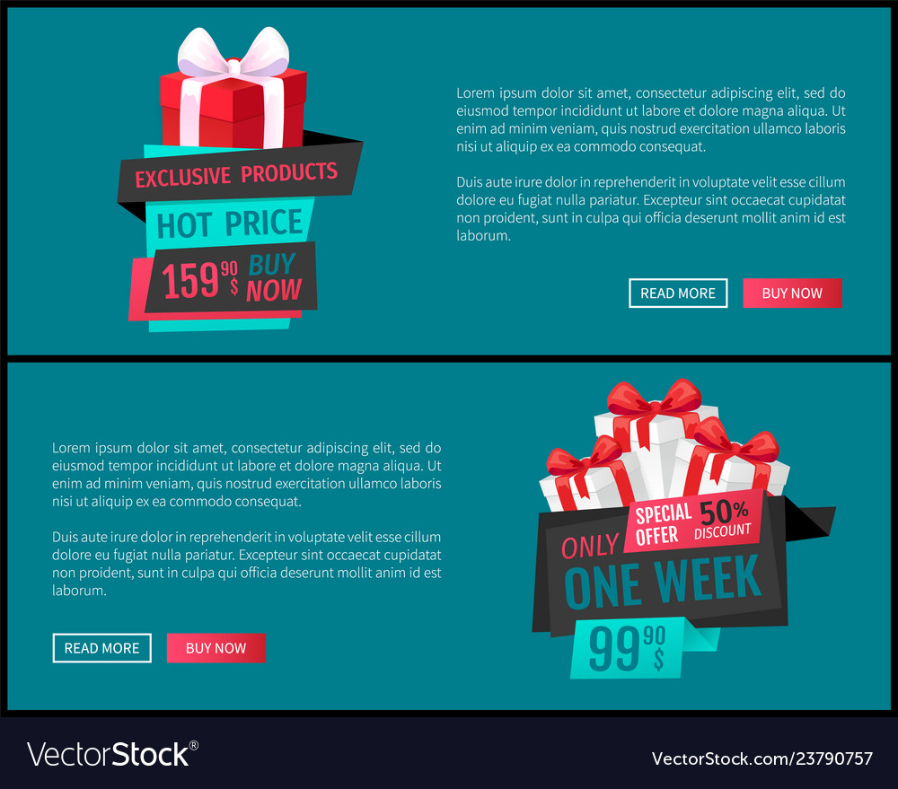 badges on website templates promo offers presents promotional templates