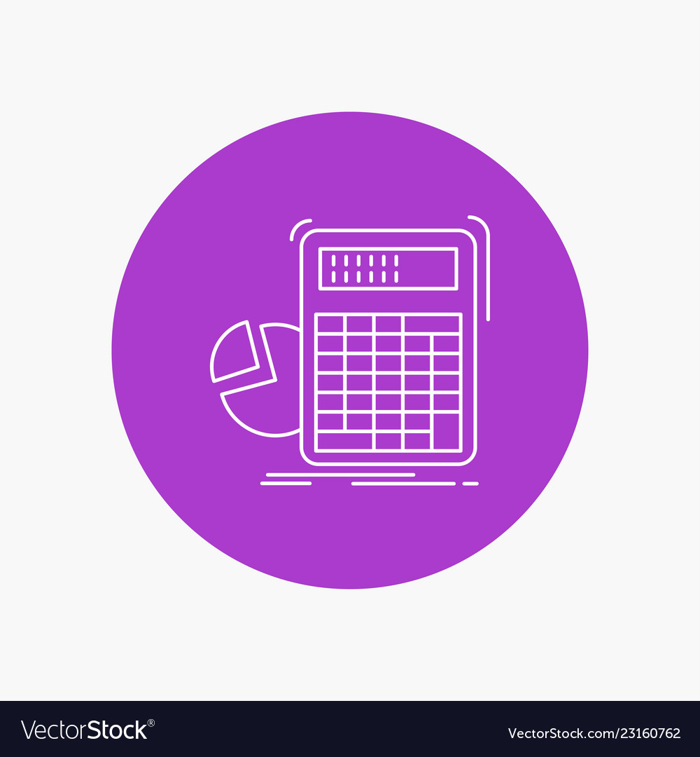 Calculator Calculation Math Progress Graph White Vector Image Calculator Calculation Math Progress Graph White Vector Image