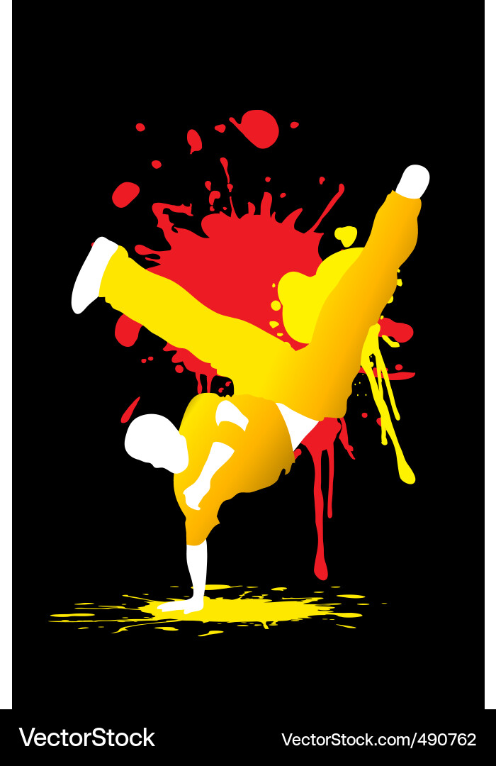 Dancing people Royalty Free Vector Image - VectorStock