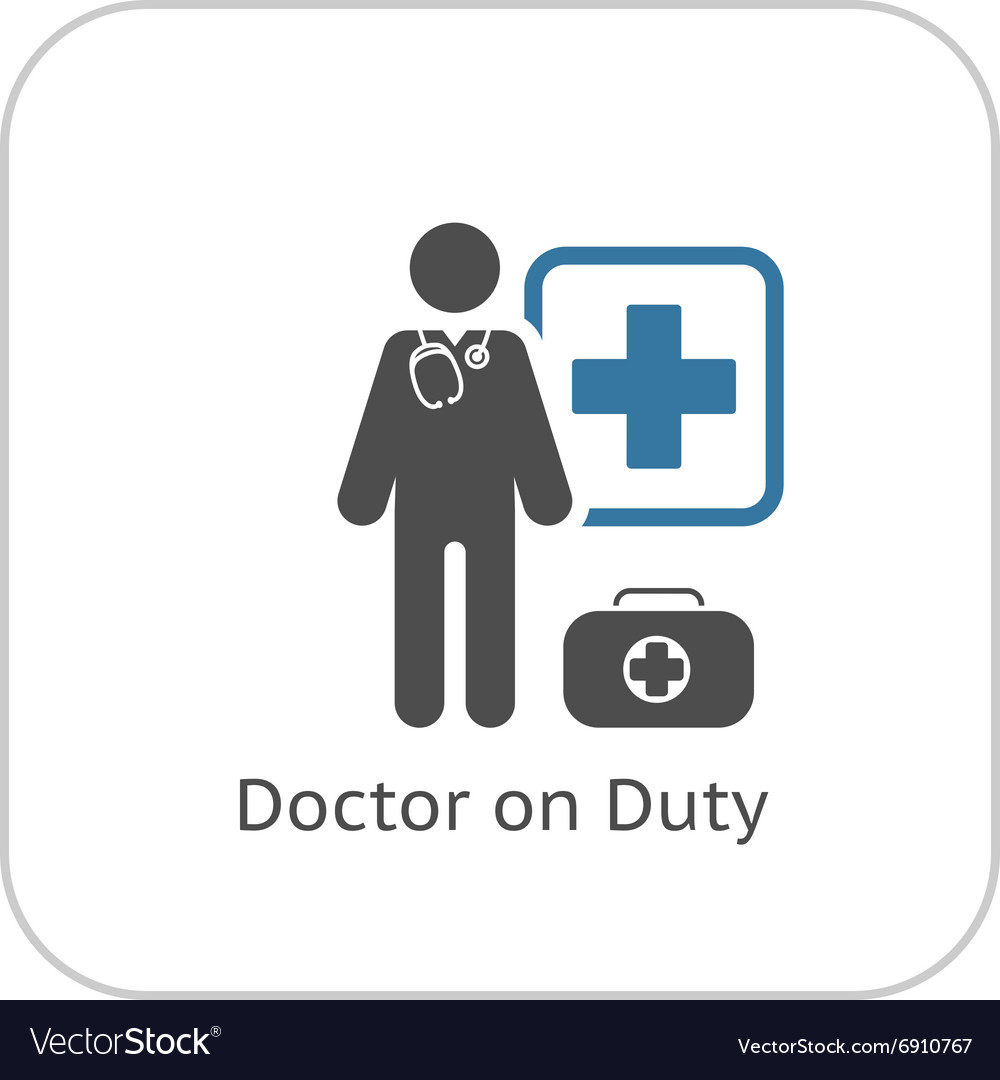 doctor on duty meaning in english