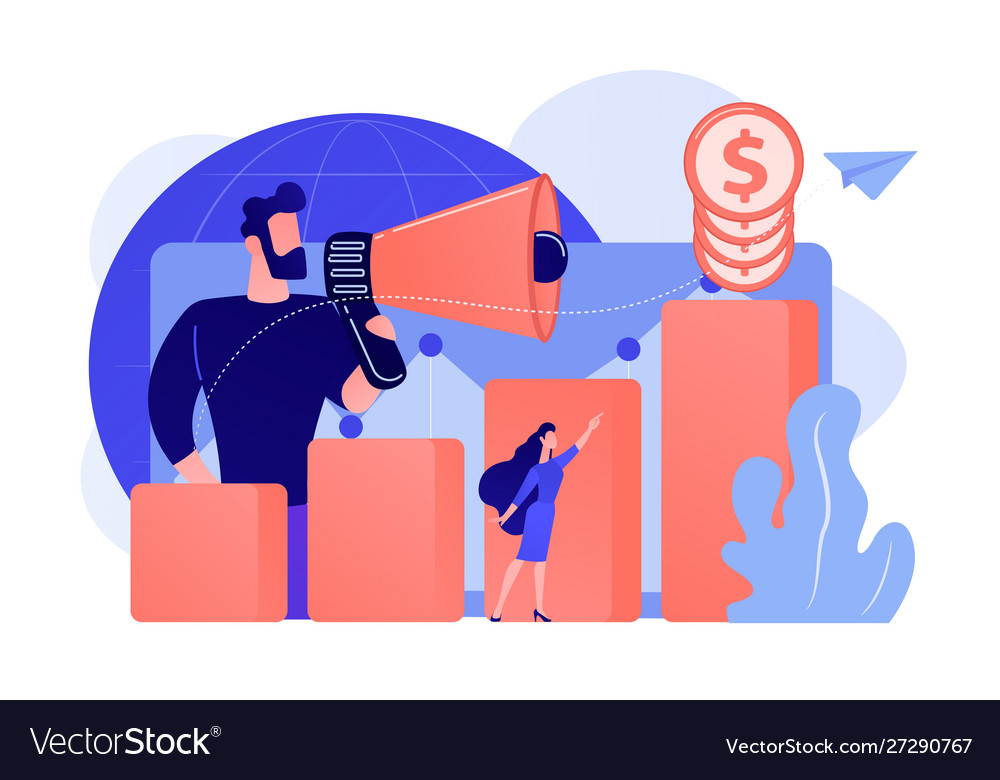 Economic development concept Royalty Free Vector Image