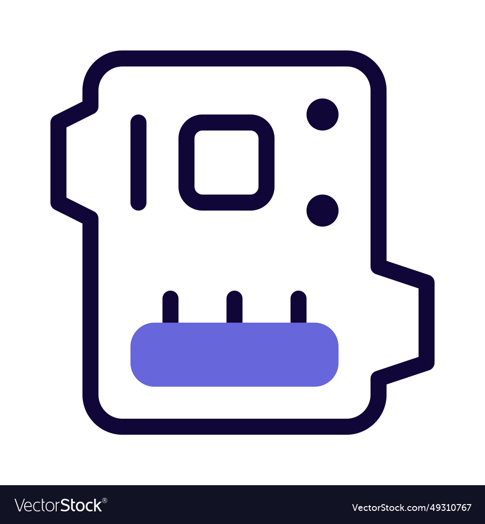 Microcontroller-based circuit for various Vector Image
