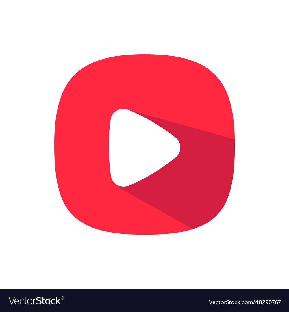 Social media live broadcast icon streaming video