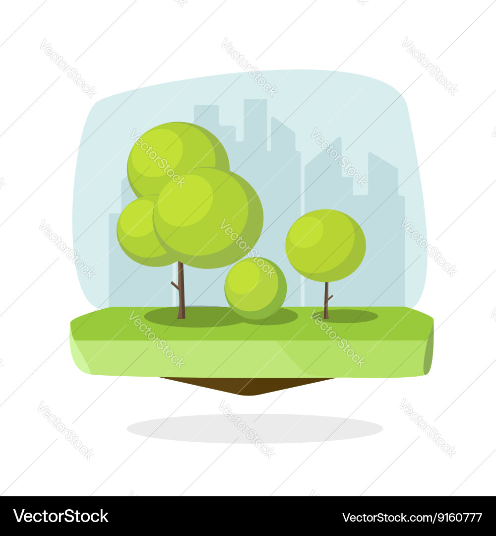 Trees Royalty Free Vector Image - VectorStock