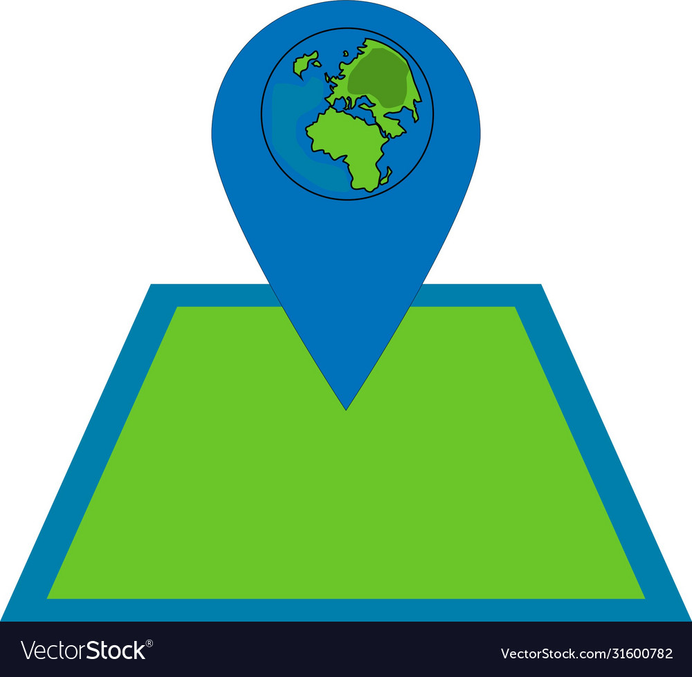 Map icon Royalty Free Vector Image - VectorStock