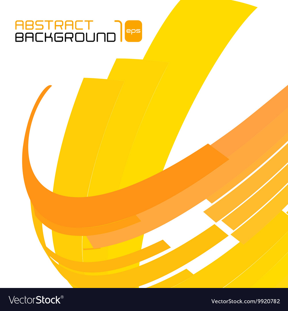 Polygonal abstract yellow background Royalty Free Vector