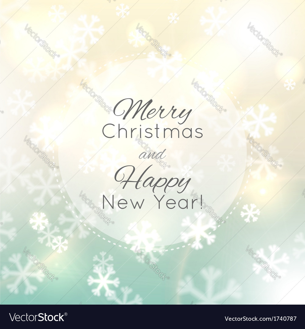 Christmas background in soft colors Royalty Free Vector