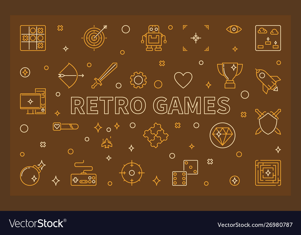 retro games orange