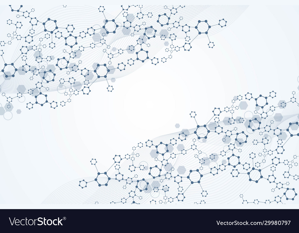 Abstract medical background and science Royalty Free Vector