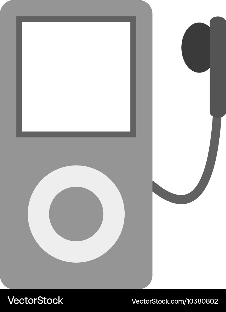 Mp3 player Royalty Free Vector Image - VectorStock