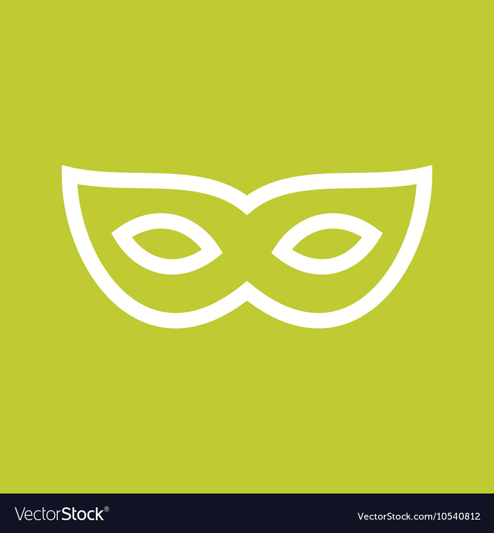 Eye mask Royalty Free Vector Image - VectorStock