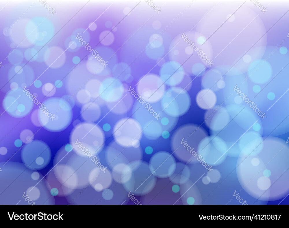 Blur defocus lights Royalty Free Vector Image - VectorStock