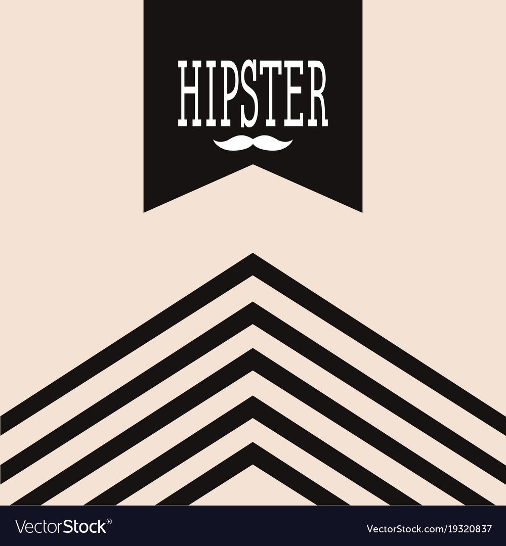 Abstract hipster background Royalty Free Vector Image