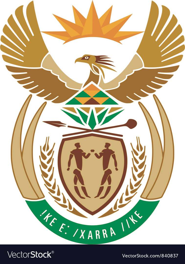 coat-arms-south-africa-royalty-free-vector-image