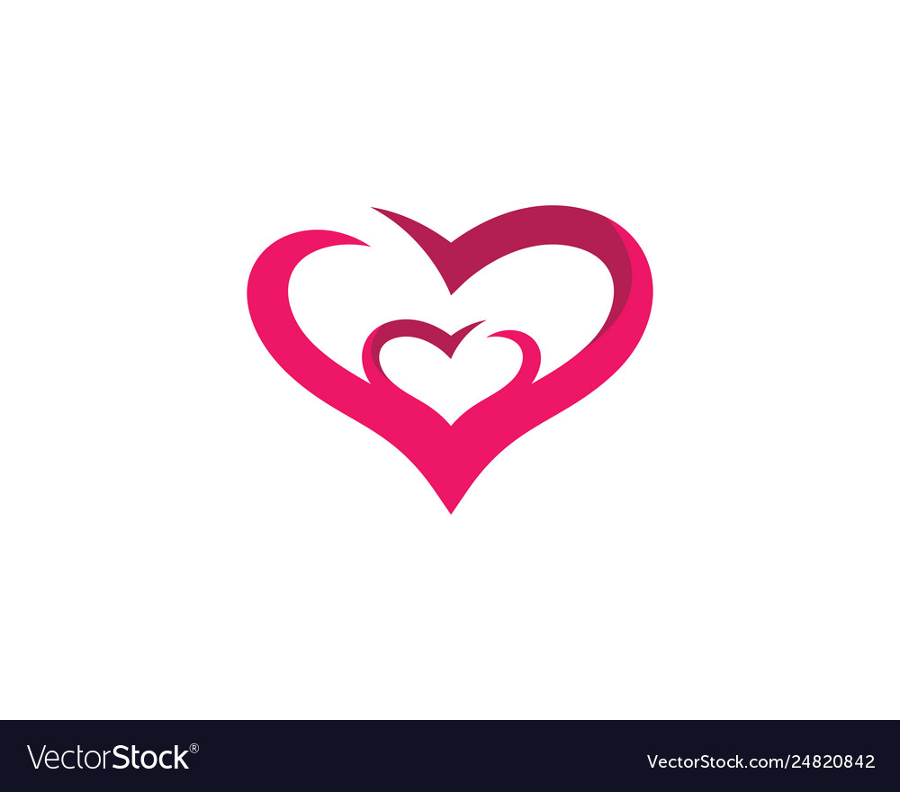 Love symbol design Royalty Free Vector Image - VectorStock