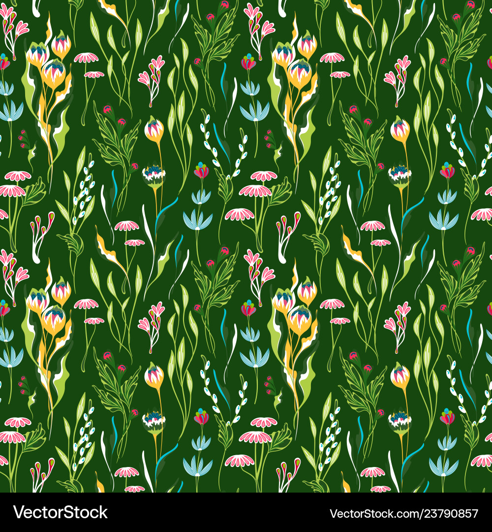 Incredibly bright seamless pattern Royalty Free Vector Image