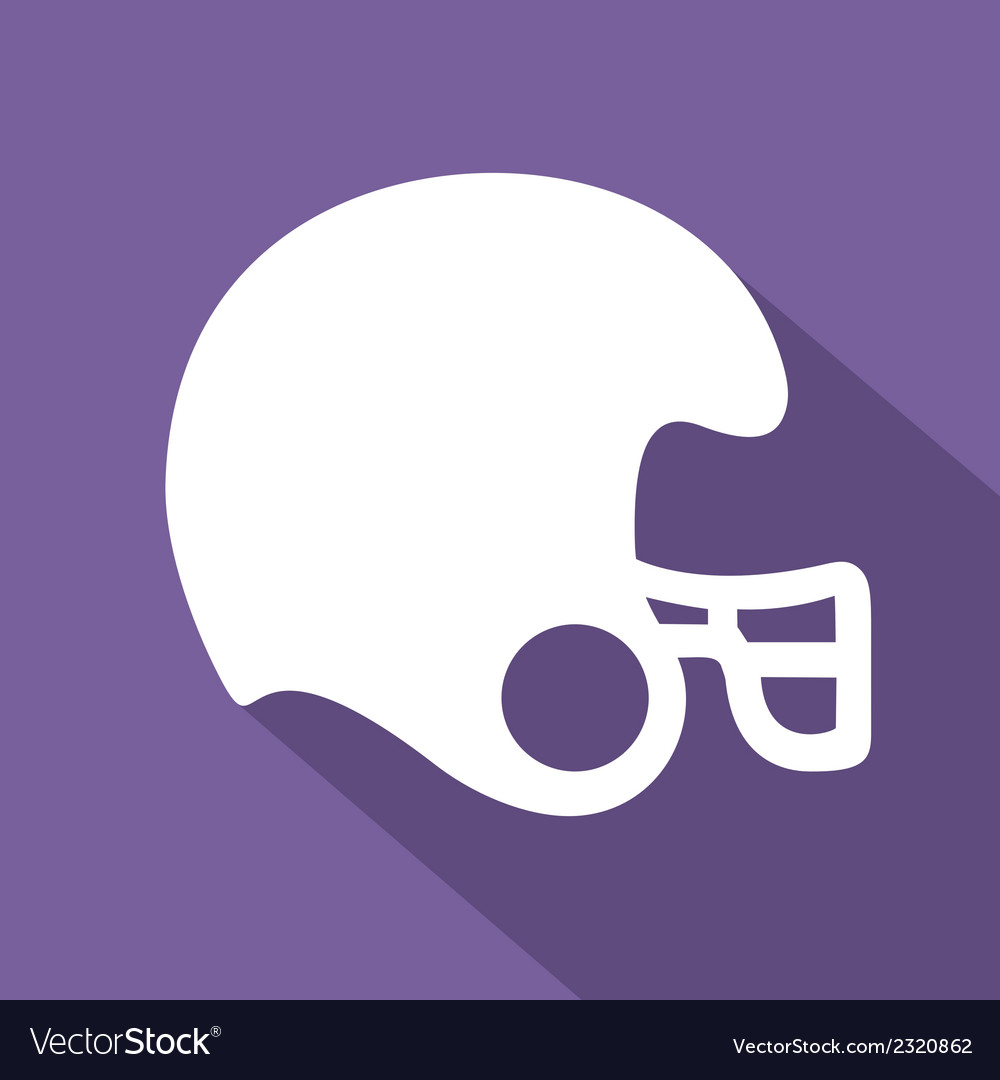 American football design over purple background