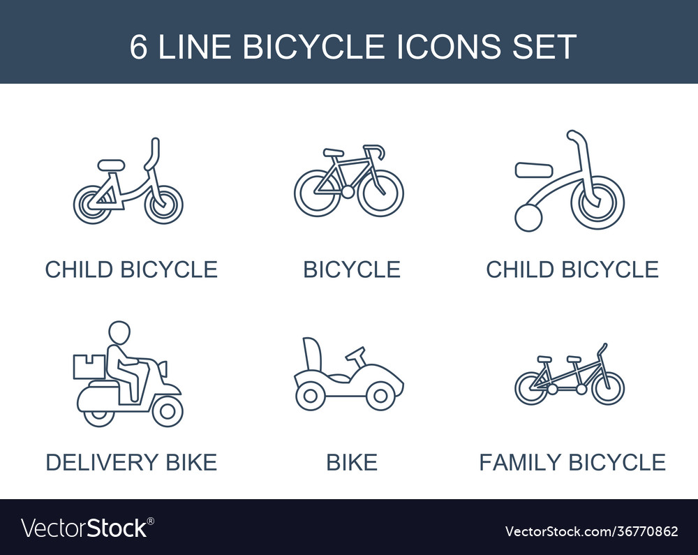 Bicycle icons