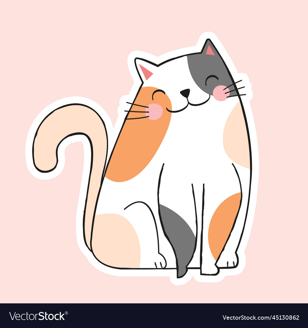 Cat icon Royalty Free Vector Image - VectorStock