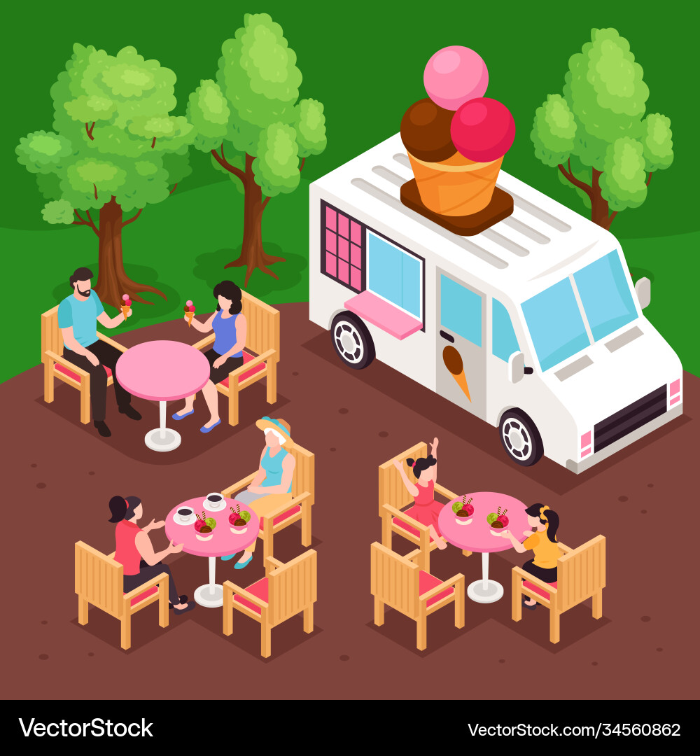 Ice cream Royalty Free Vector Image - VectorStock
