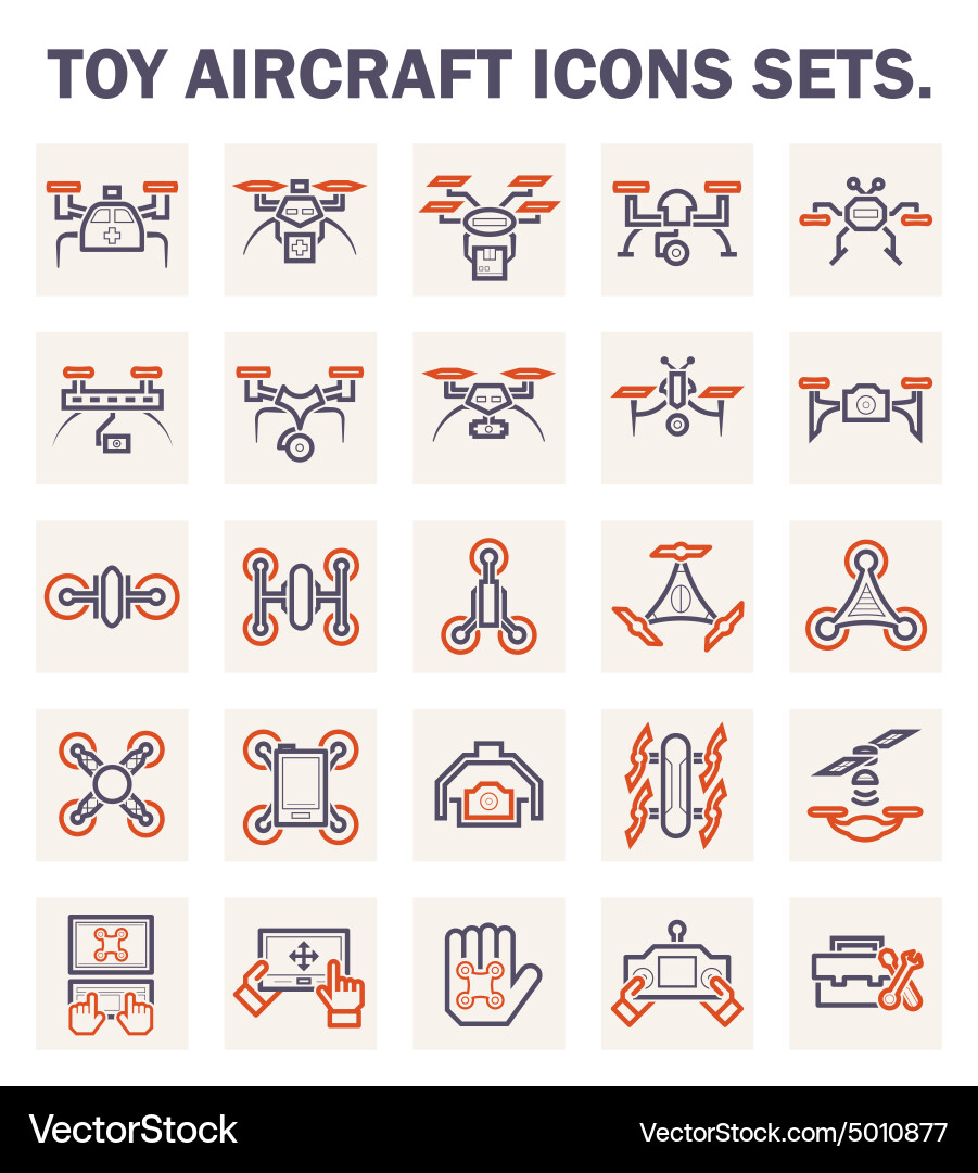 Drone icon Royalty Free Vector Image - VectorStock