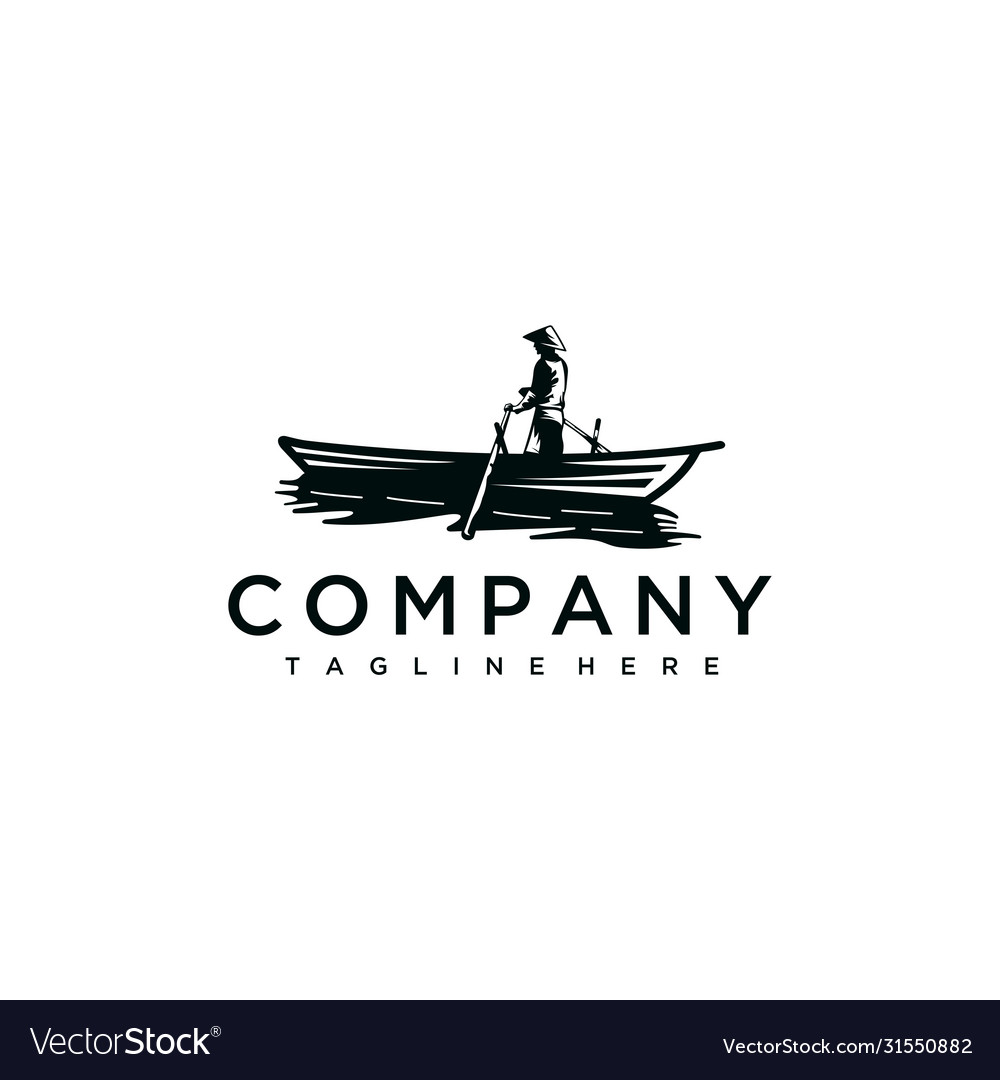 boatman-logo-royalty-free-vector-image-vectorstock