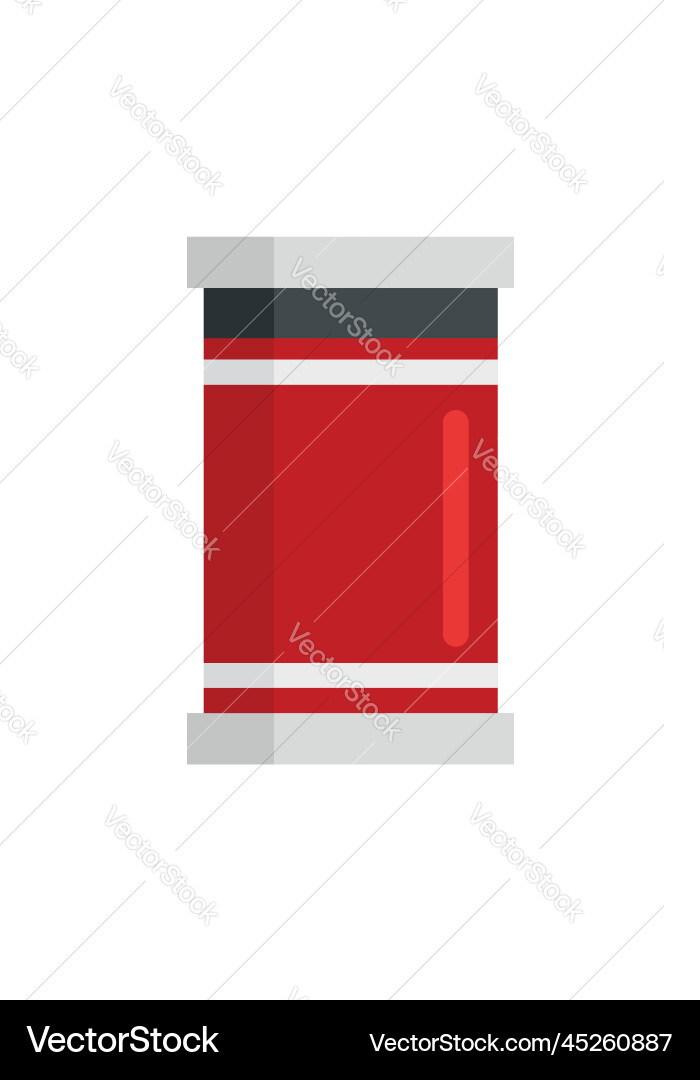 Electronic diode icon flat electric Royalty Free Vector
