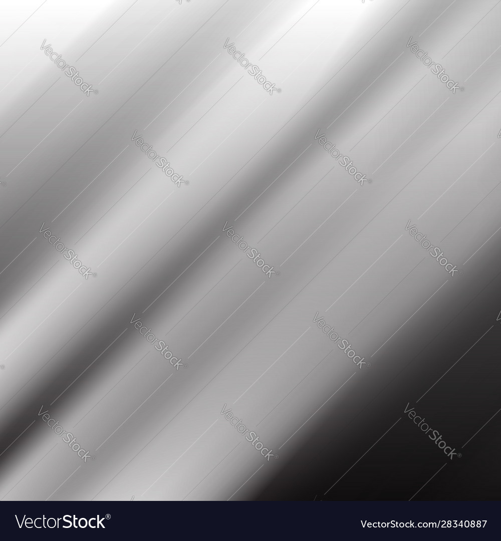 Realistic steel gradient background texture Vector Image