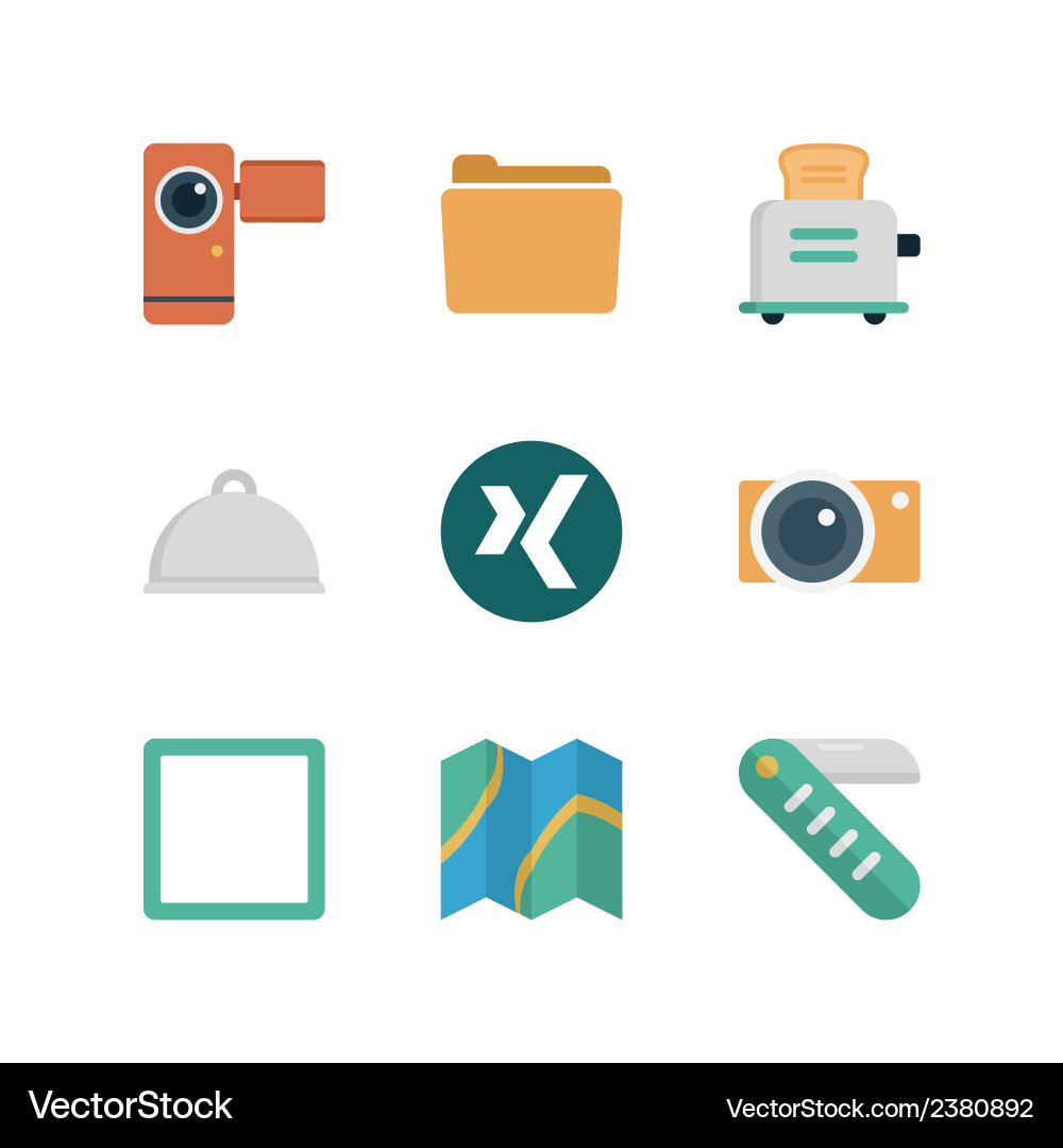 Iconsimple 4 Royalty Free Vector Image - VectorStock