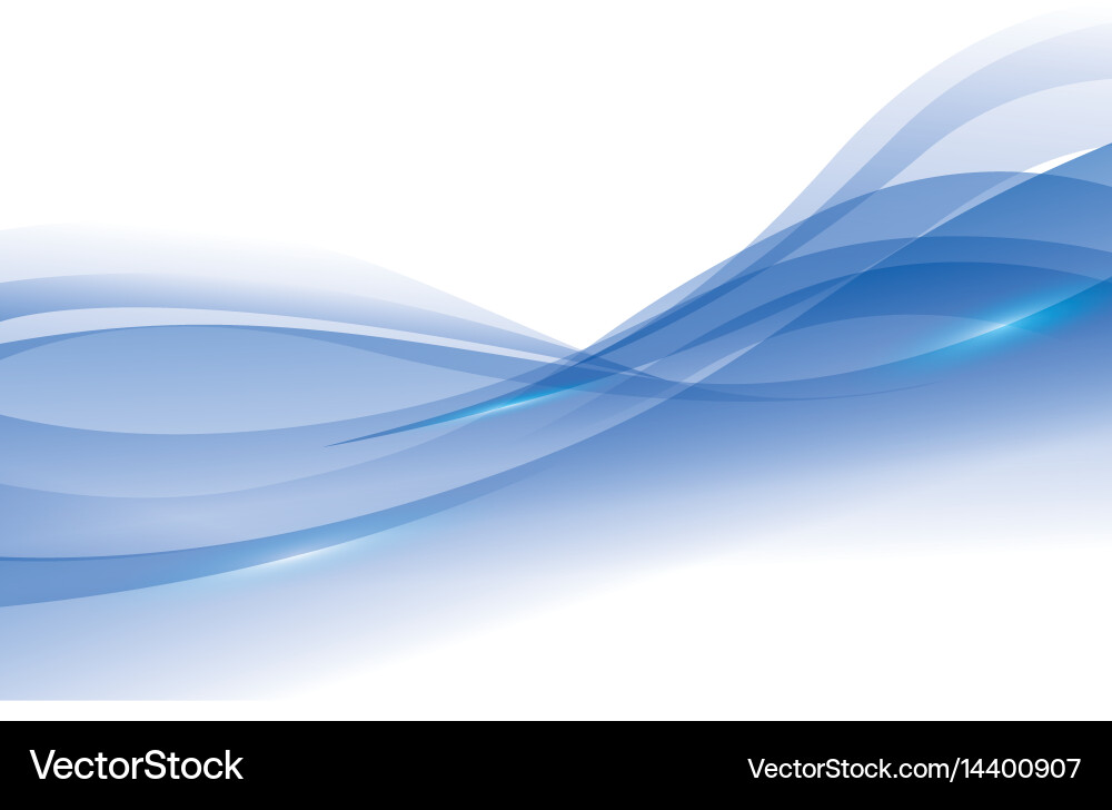 Blue waves background Royalty Free Vector Image