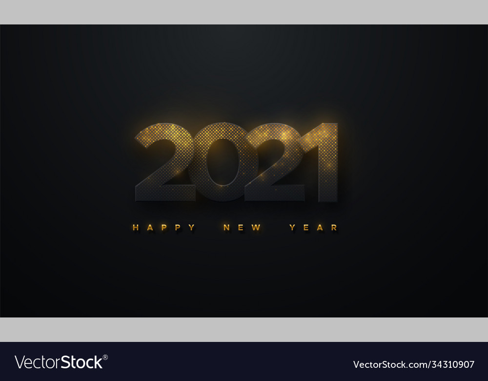 Happy new 2021 year Royalty Free Vector Image - VectorStock