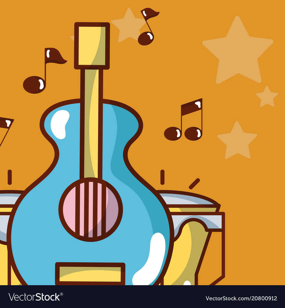 Imprimir music instrument Royalty Free Vector Image