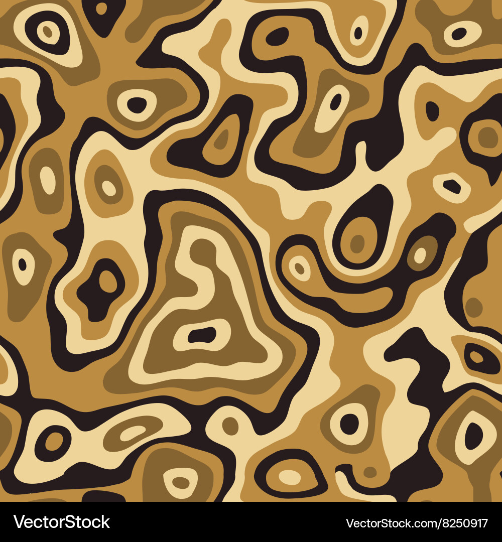 Leopard seamless pattern Royalty Free Vector Image