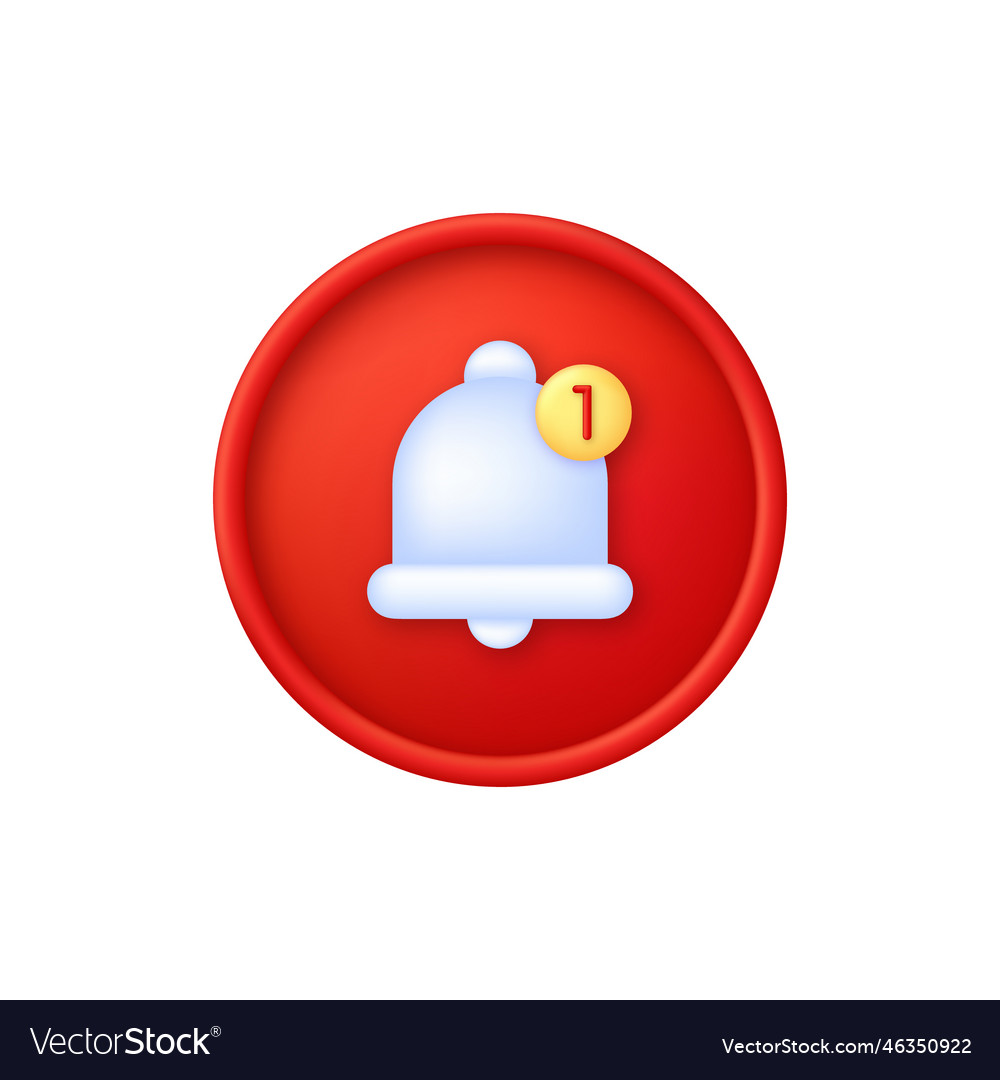 3d Reminder Royalty Free Vector Image Vectorstock 3573