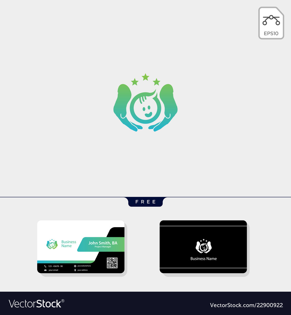 baby care or parenting logo template free baby logos free