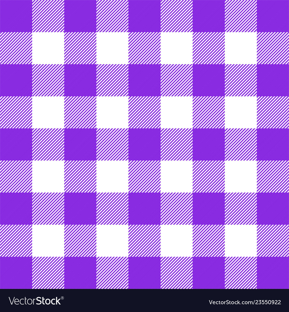 Buffalo plaid proton purple tartan scottish cage Vector Image