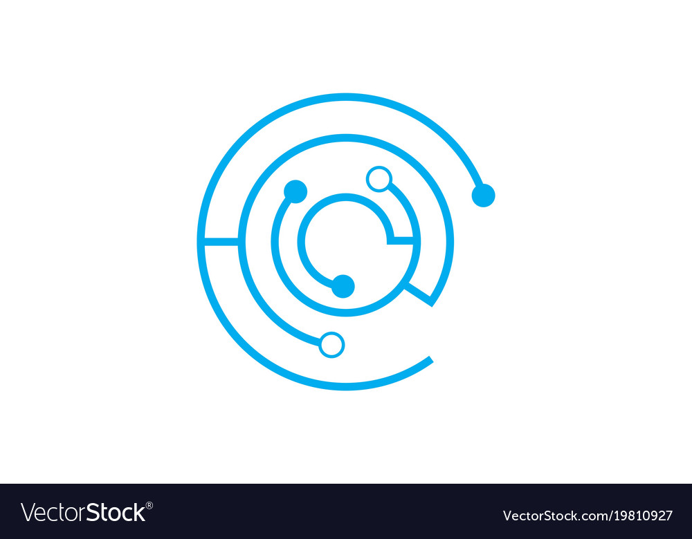 Circuit Design Royalty Free Vector Image - Vectorstock