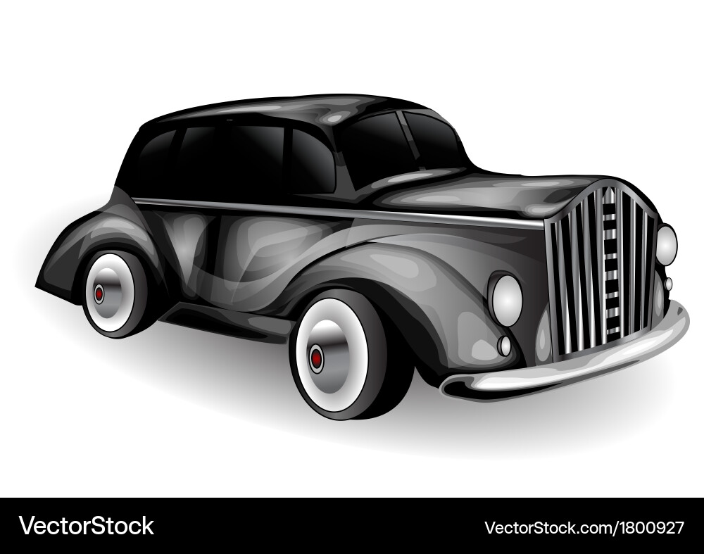 Classic car Royalty Free Vector Image - VectorStock