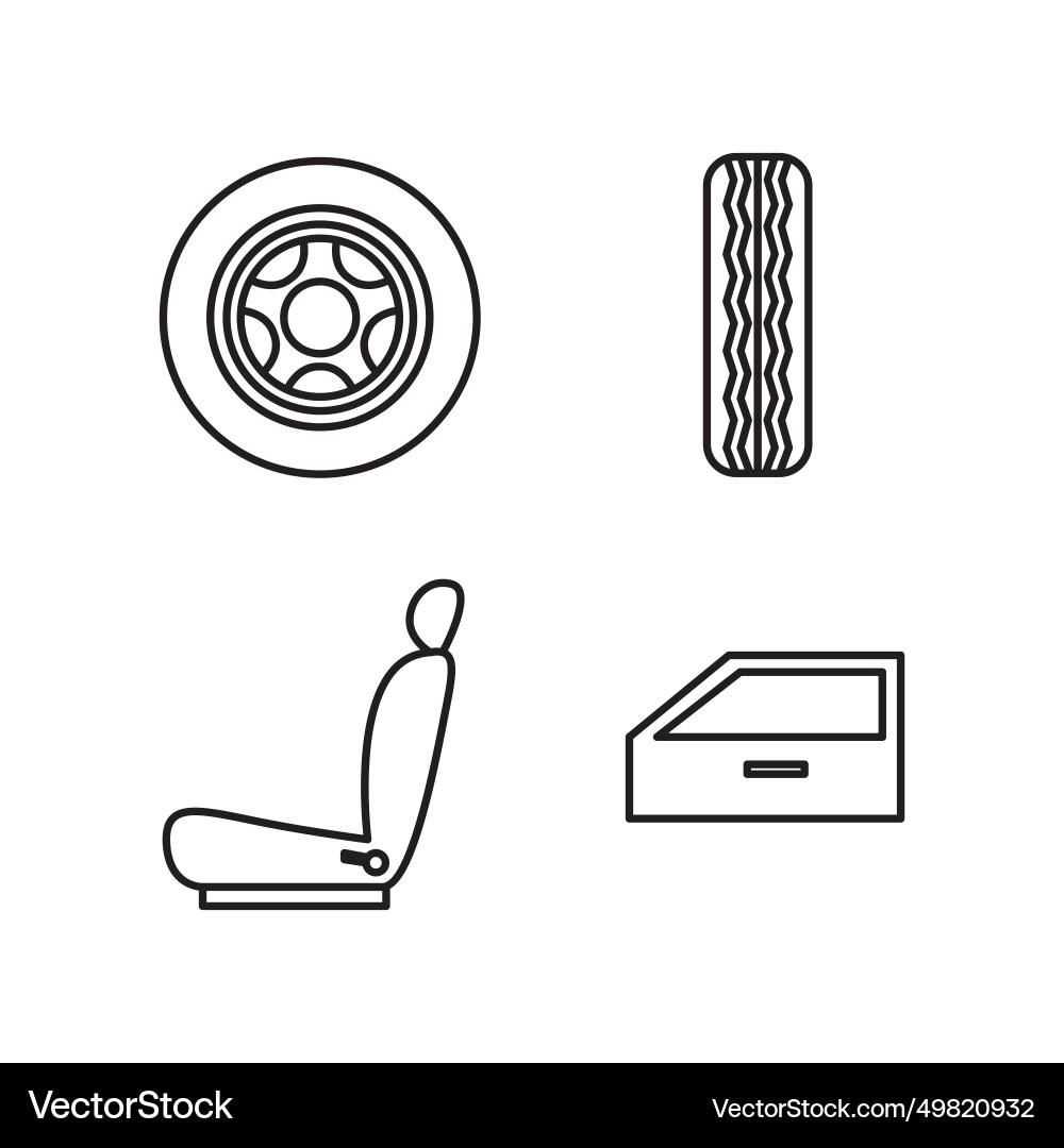 Car garage kit icon logo design Royalty Free Vector Image