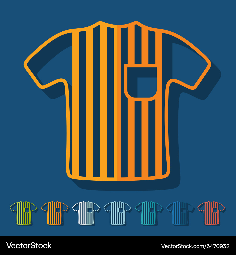 Referee Print Pattern Flat design referee Royalty Free Vector Image - VectorStock