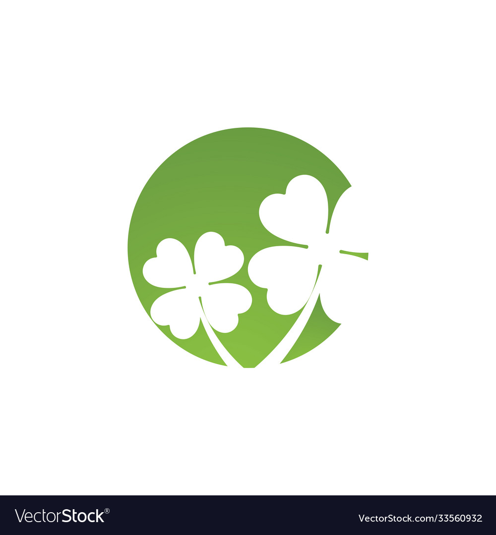 Green tree leaf ecology nature logo element image Vector Image