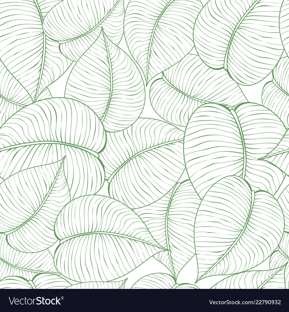 seamless green pattern