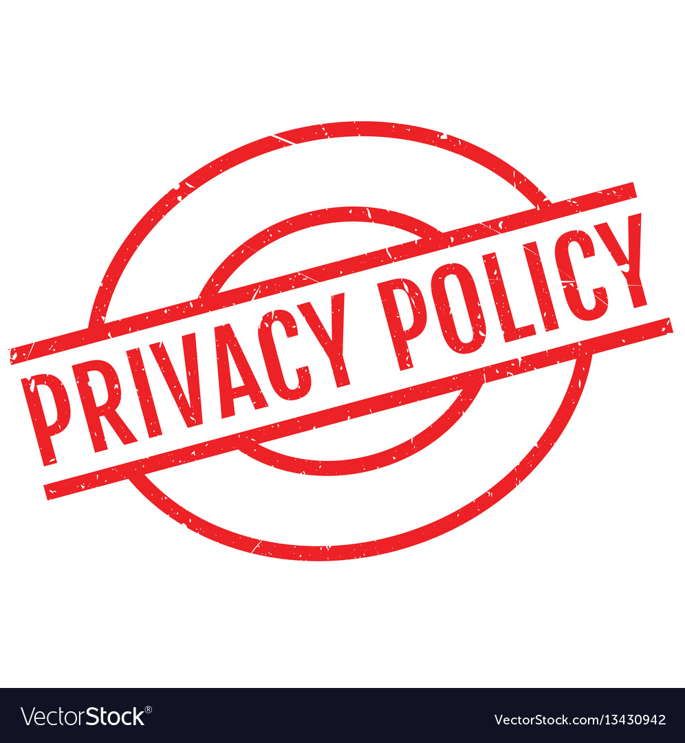 Privacy Policy Rubber Stamp Royalty Free Vector Image