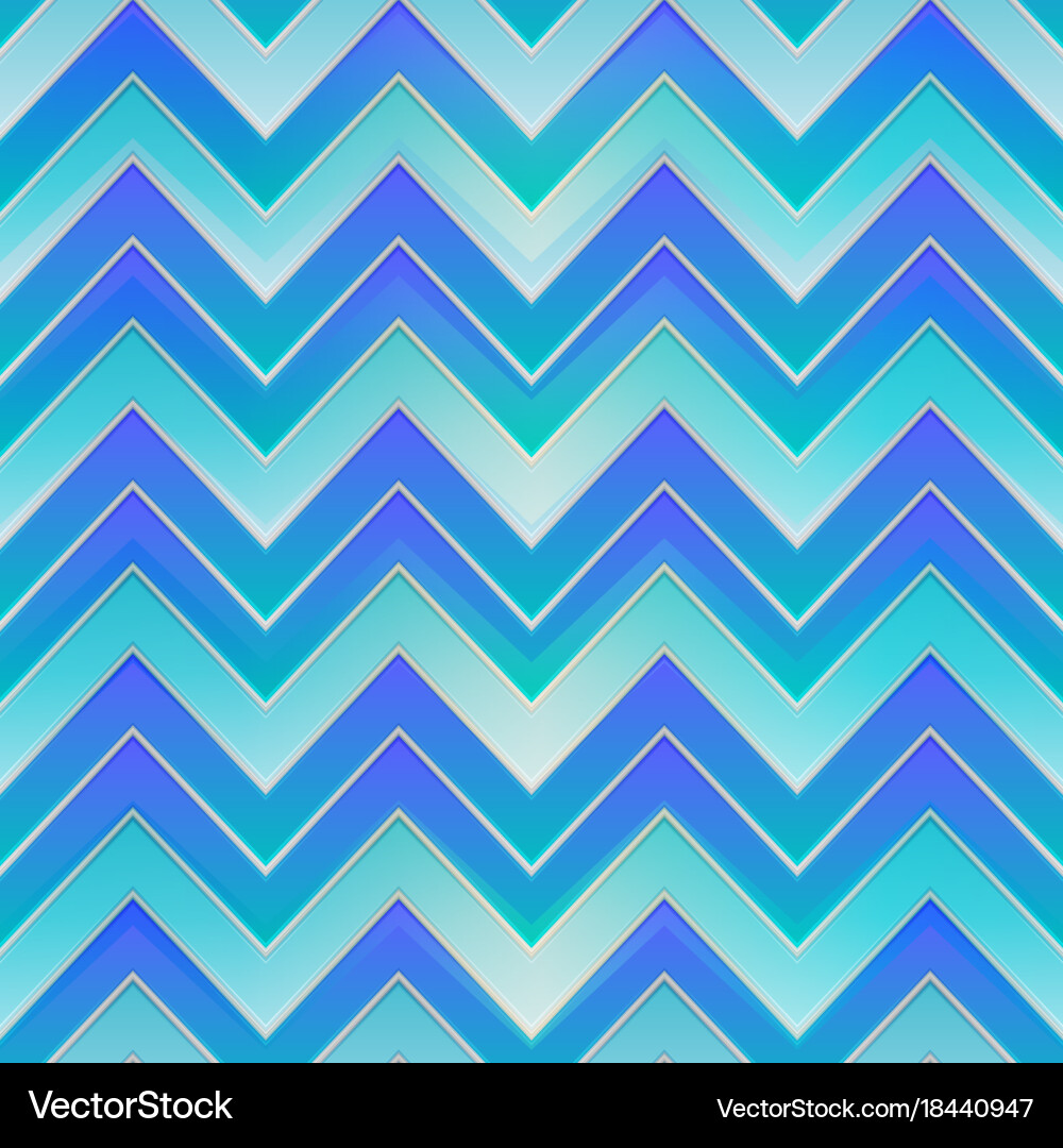 Blue waves seamless pattern Royalty Free Vector Image